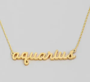 Astrological Sign Necklace