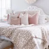 Barefoot Dreams CozyChic In the Wild Throw Cream/Stone