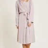 Barefoot Dreams Washed Satin Notch Collar Robe