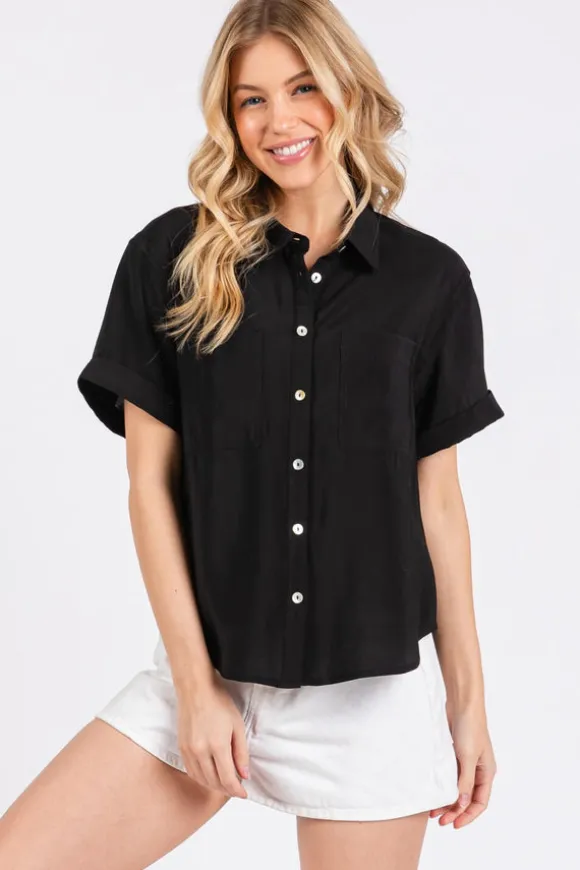 Baylen Button Front Blouse