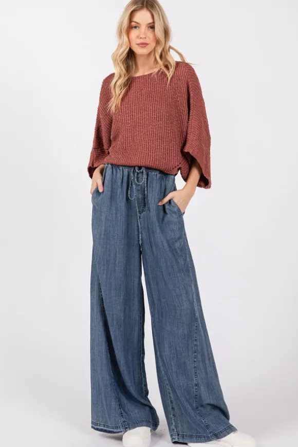 Becky Wide Leg Pull On Jean