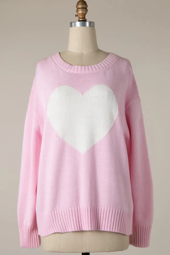 Beverly Heart Sweater