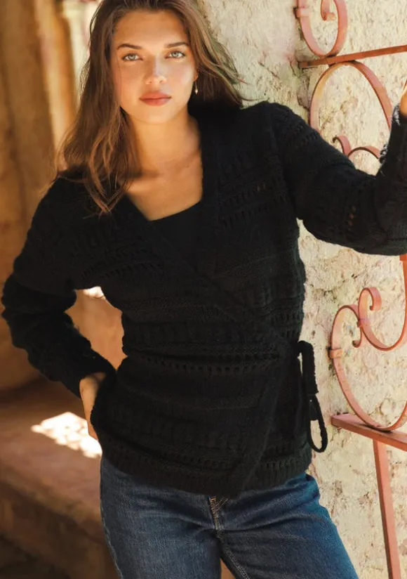 Blaire Wrap Sweater