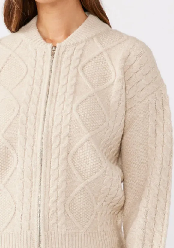 Cozy Hearth Zip Up Sweater