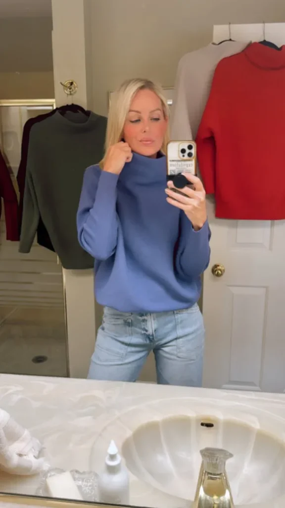 Emily Funnel Neck Sweater