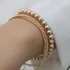 Katie Waltman Gold Fill 5mm Ball Bracelet