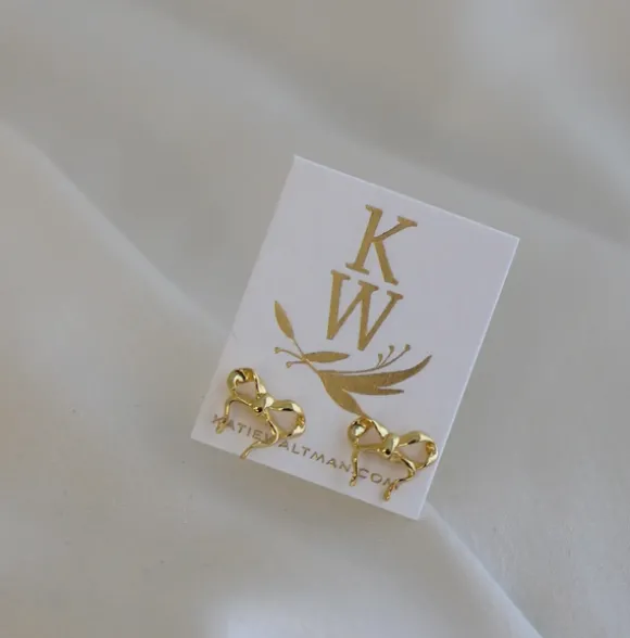 Katie Waltman Little Bow Earrings