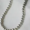 Katie Waltman Silver Filled 8mm Beaded Necklace