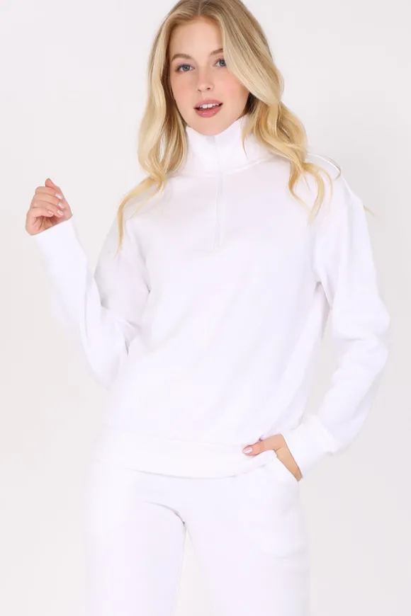 Khloe Quarter Zip Pullover