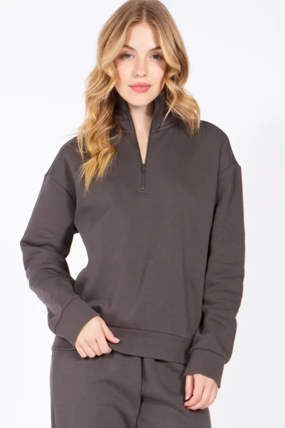 Khloe Quarter Zip Pullover