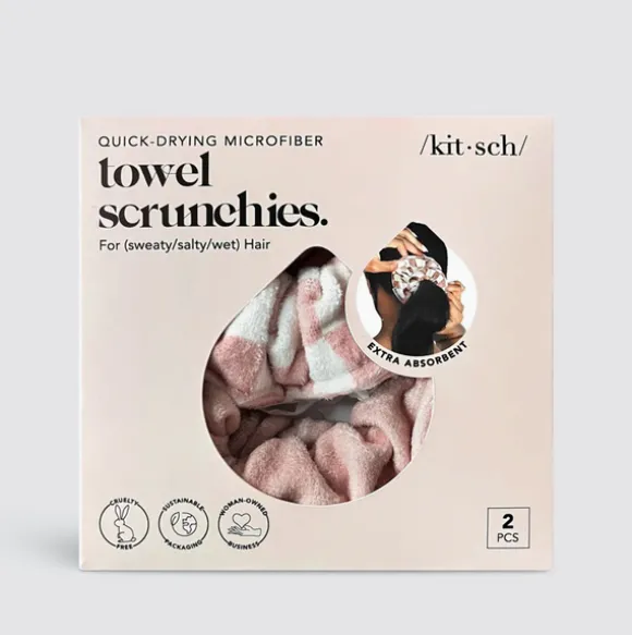 Kitsch Quick Dry Towel Scrunchies