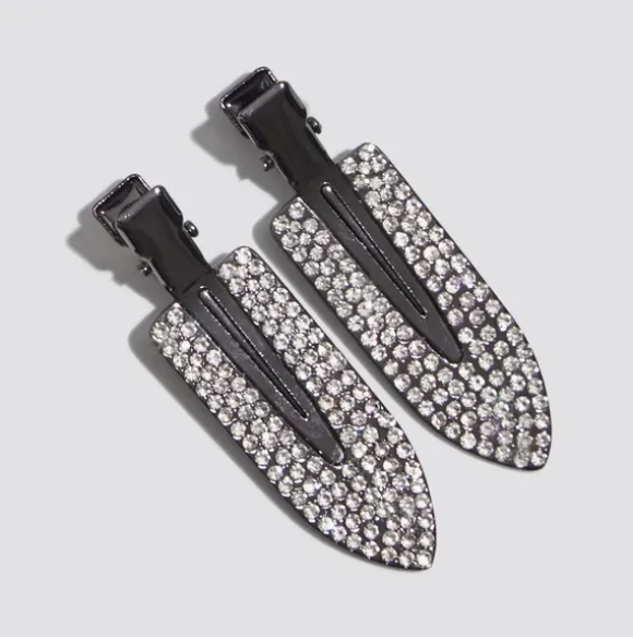 Kitsch Rhinestone Creaseless Clips