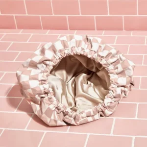 Kitsch Satin Lined Flexi Shower Cap