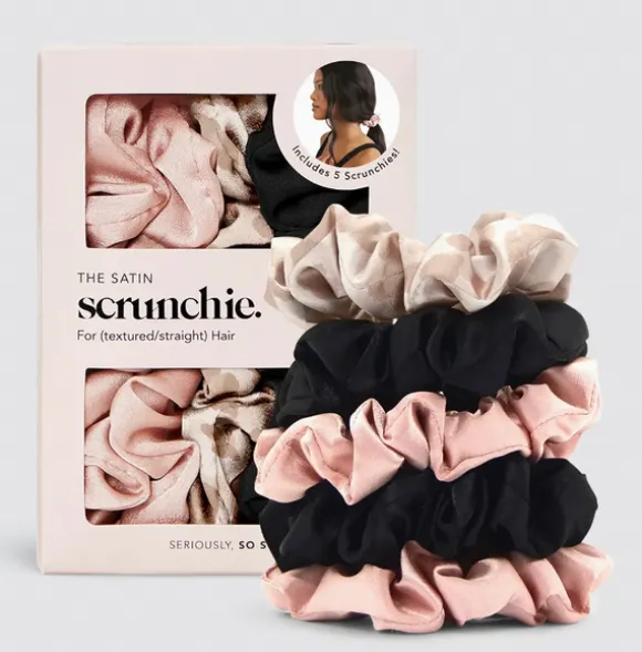 Kitsch Satin Scrunchie Set