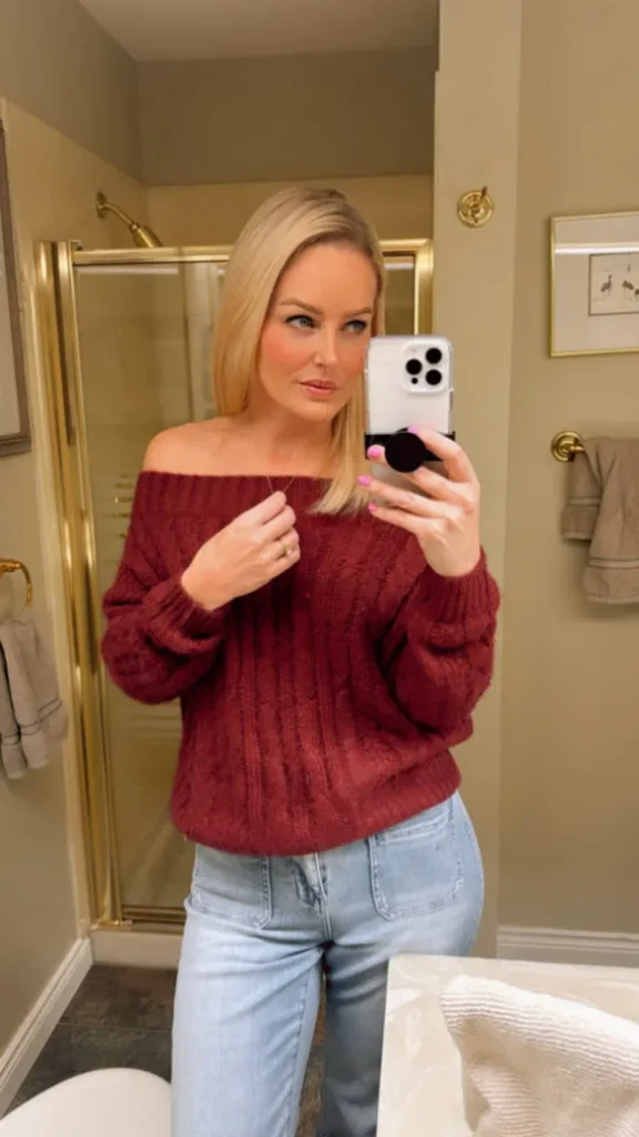 Larissa Off The Shoulder Sweater