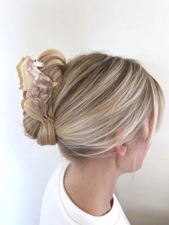 Luxury Hand Painted Hair Claws