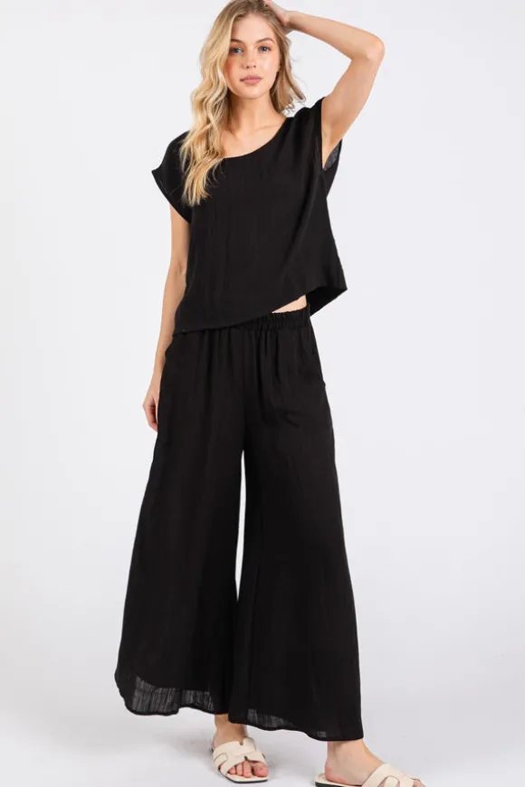 Margarita Cross Hatch Lounge Pant