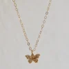 Miniture Butterfly Necklace