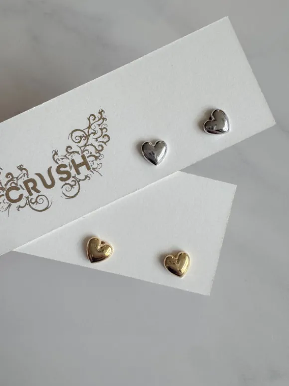 Perfect Little Heart Studs