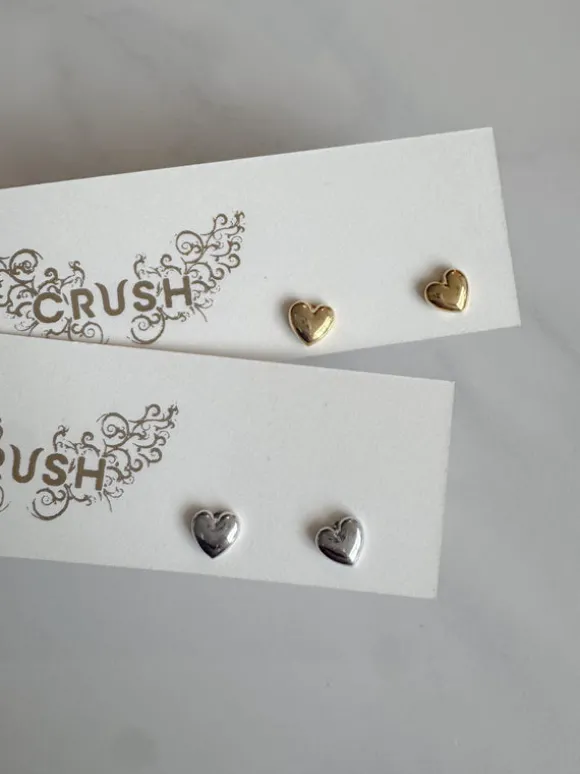 Perfect Little Heart Studs