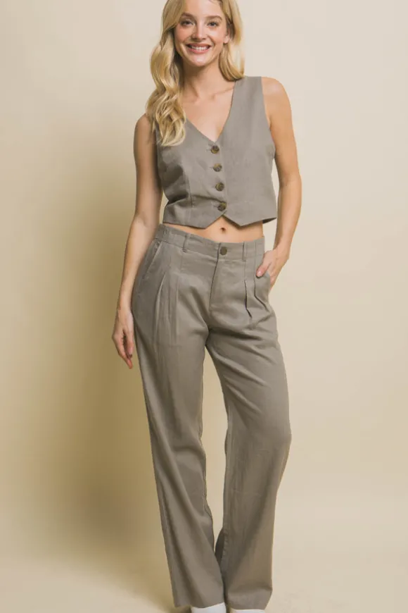 Roxy Tailored Relaxed Fit Pant