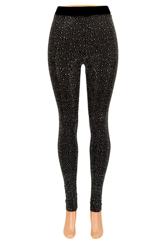 Sammy Solid Crystal Leggings
