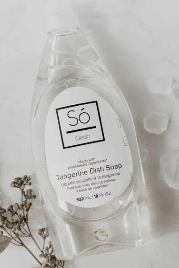 So Clean Tangerine Dish Soap