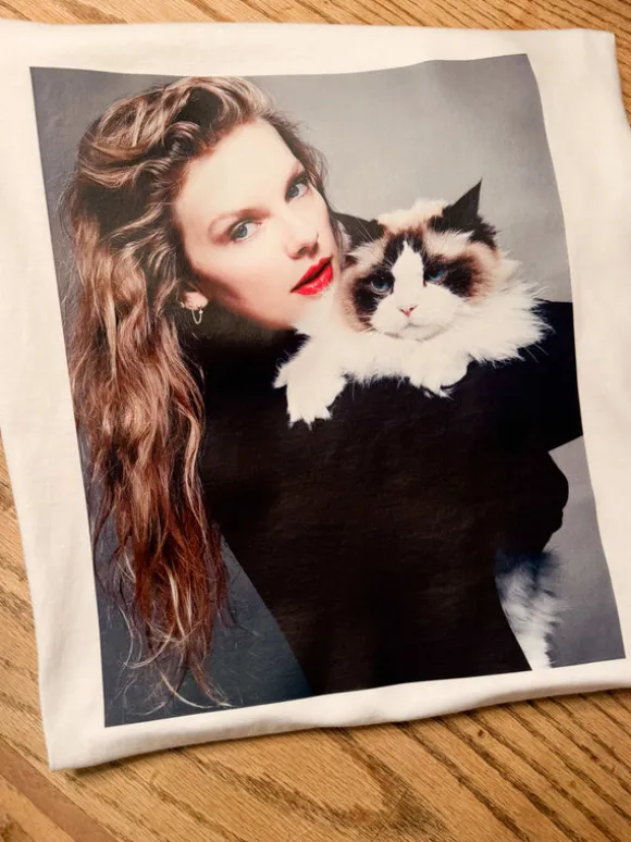 Taylor Swift & Benji Cat Tee