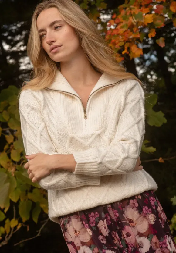 Trudie Cable Knit Sweater