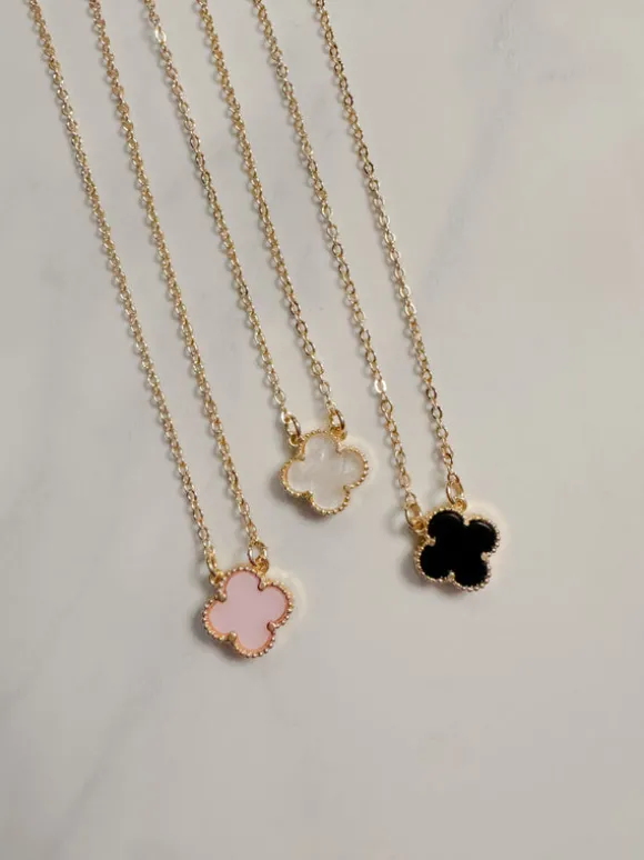 Waterproof Baby Clover Necklace