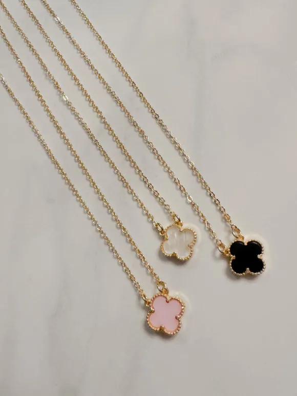 Waterproof Baby Clover Necklace