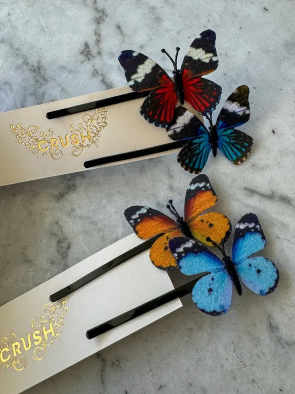 Whimsical Mini Butterfly Bobby Pins